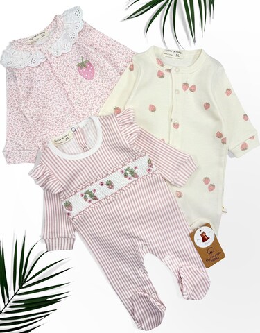 Набор комбинезонов 0-3 мес.