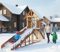 Зимняя горка Савушка Зима 5 (скат 5м)