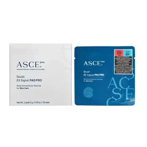 ASCE Тонизирующие салфетки для обновления кожи, 2 шт х 5 гр 30 пакетиков | EX Signal Pad Pro