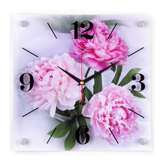 Часы настенные 3535-1149 "3 пиона"