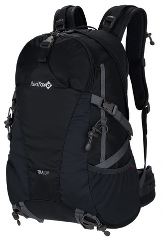Картинка рюкзак туристический Redfox Trail 35 V2 1000/черный - 1