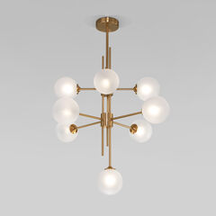 Потолочная люстра Eurosvet Volver 50383 латунь