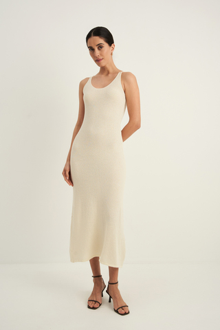 Платье FLUFFY, молочный