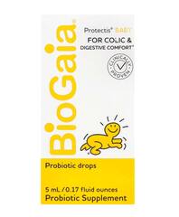 BioGaia Protectis Baby, пробиотик в каплях для детей, 100 млн КОЕ, 5 мл (0,17 жидк. унции)