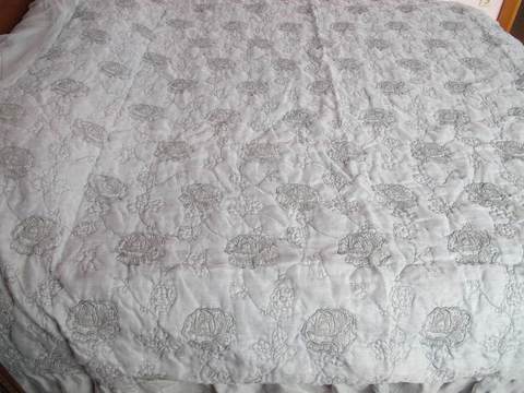 Покрывало 270х270 Arte Pura AP2.984-417 Respiro Old серо-темно-голубой