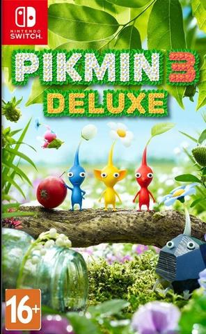 Pikmin 3 Deluxe (картридж для Nintendo Switch, полностью на английском языке)