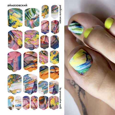 ПЛЕНКИ NAIL WRAPS АЙВАЗОВСКИЙ