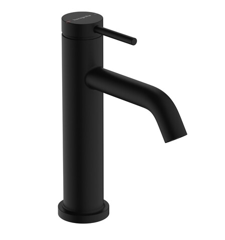 Hansgrohe 73310670 Tecturis S Смеситель для раковины, однорычажный, 110 со сливным гарнитуром, мч,