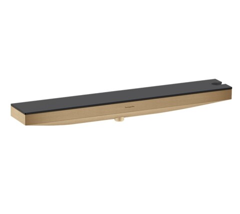 Hansgrohe Rainfinity 26858140 Подключение для душевого шланга | с держателем лейки (бронза шлифованная)