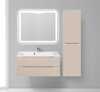 BelBagno FLY-MARINO-1500-2A-SC-CO-P-R FLY-MARINO Шкаф подв. с двумя расп. дверцами с доводчиками, с двумя полками, правост-ний, Crema Opaco, 400x300x1500, FLY-MARINO-1500-2A-SC-CO-P-R
