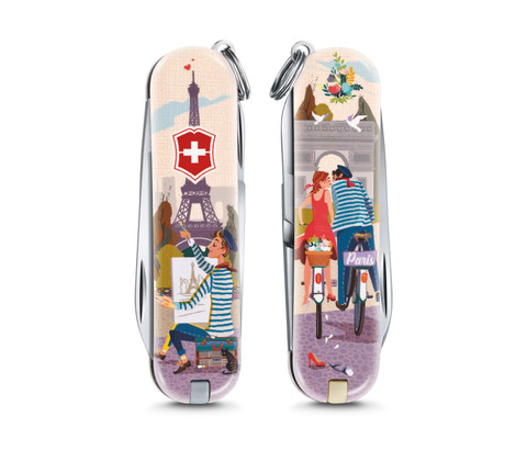 Нож-брелок Victorinox Classic LE 2018, 58 mm, 