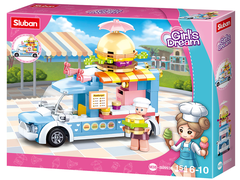 Girl's Dream hamburger wagon