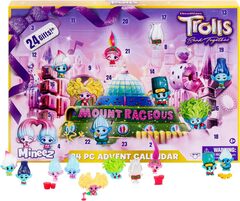 Игрушка Праздничный Адвент календарь Тролли Trolls и 24 сюрприза