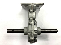 Редуктор в сборе для мотокультиватора под 2-х тактный двигатель