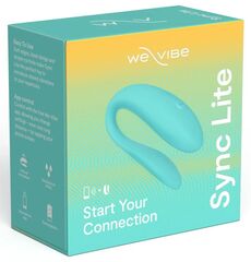 Мятный вибратор для пар We-Vibe Sync Lite - 