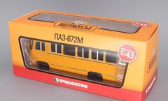 PAZ-672M orange 1:43 DeAgostini Auto Legends USSR Special issue #1