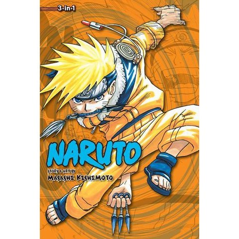 Naruto (3-in-1 Edition), Vol. 2