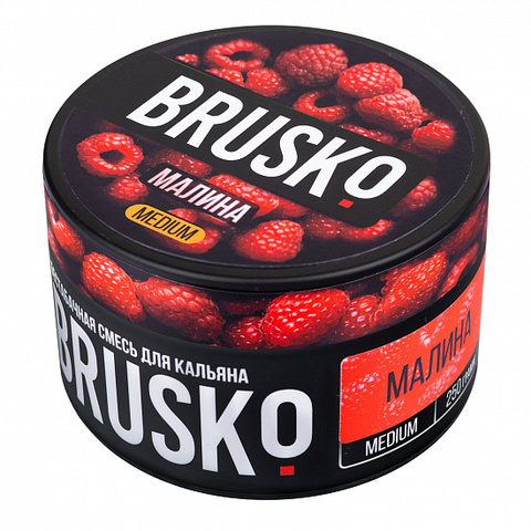 Бестабачная смесь для кальяна Brusko Medium Грейпфрут с Малиной 250гр