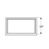 Geberit 869850000+122185000 869850000+122185000 Комплект Renova Nr. 1 Plan шкафчик под раковину 776х586х438 мм белый глянец с раковиной 122185000