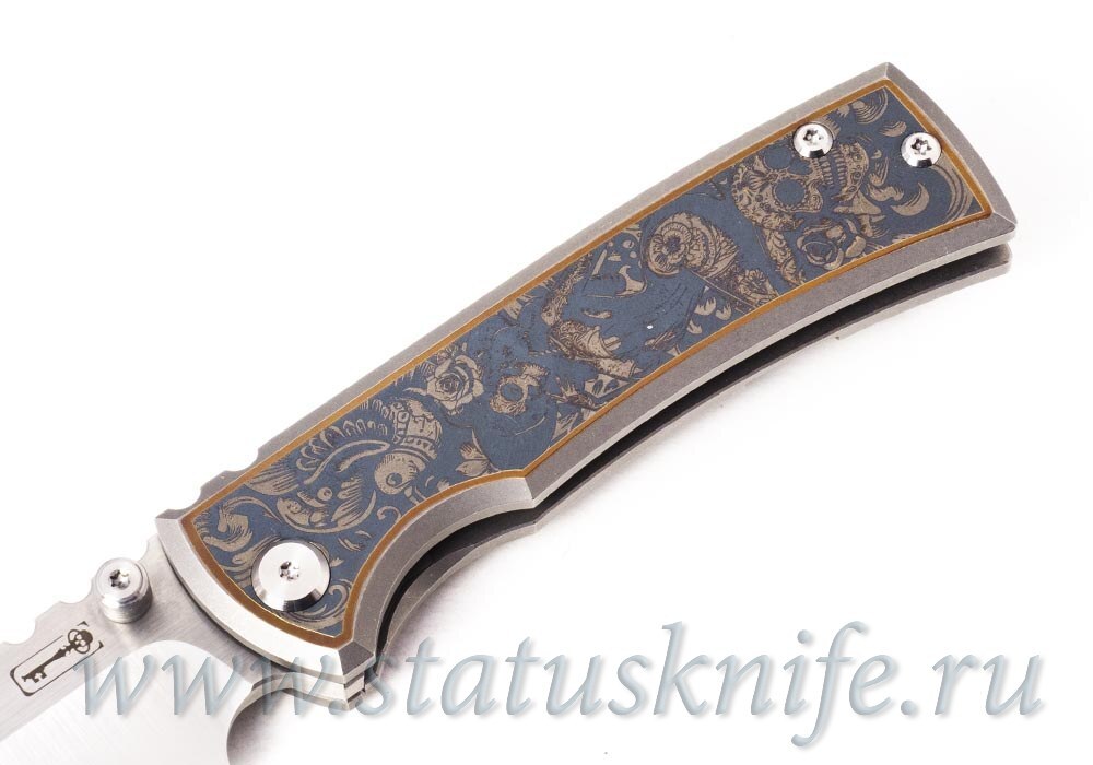 Нож Ramon Chaves Ultramar Redencion Street Skull Engraved