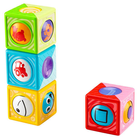Fisher Price Волшебные катящиеся кубики (цвета в ассортименте) (CBL33)