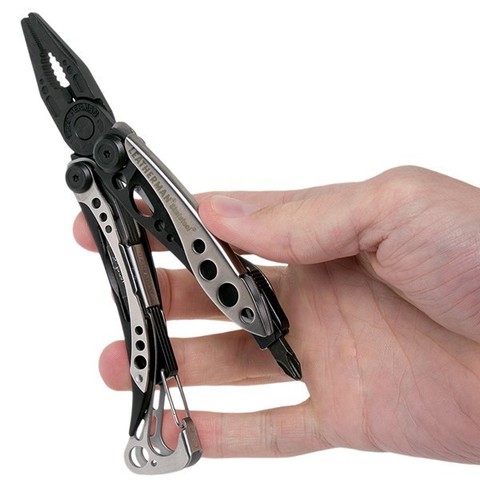 Мультитул Leatherman Skeletool Black & Silver, 7 функций (832629) | Multitool-Leatherman.Ru