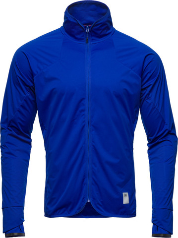 Элитная куртка для лыж и зимнего бега Gri Винд мужская синяя