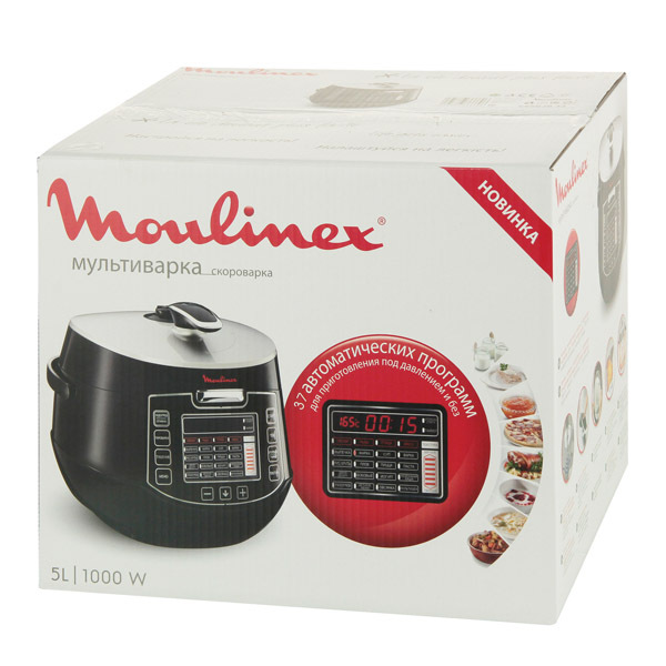 Обзор мультиварки Moulinex Cook4Me CE7011