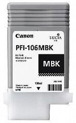 Картридж Canon PFI-106MBK matte black (черный матовый) для imagePROGRAF 6300/6350/6400/6450