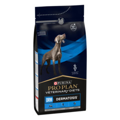 Purina Pro Plan Veterinary Diets DRM Dermatosis сухой корм для собак при дерматозах 1,5 кг
