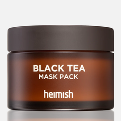 Лифтинг-маска против отеков с экстрактом черного чая Heimish Black Tea Mask Pack 110 мл.