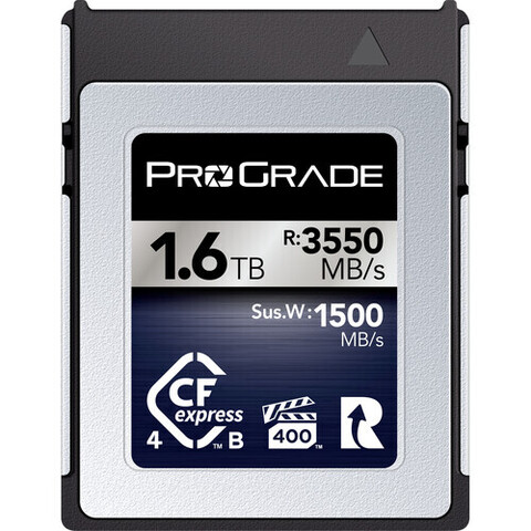 Карта памяти ProGrade Cfexpress B 4.0 1.6TB Iridium 3650/3000/1500 MB/s