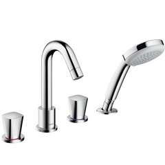 Смеситель на борт ванны Hansgrohe Logis 71314000 фото