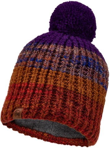 Шапка вязаная с флисом Buff Hat Knitted Polar Alina Rusty фото 1
