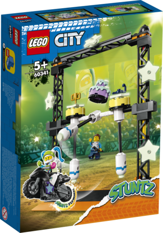 Lego konstruktor City 60341 The Knockdown Stunt Challenge