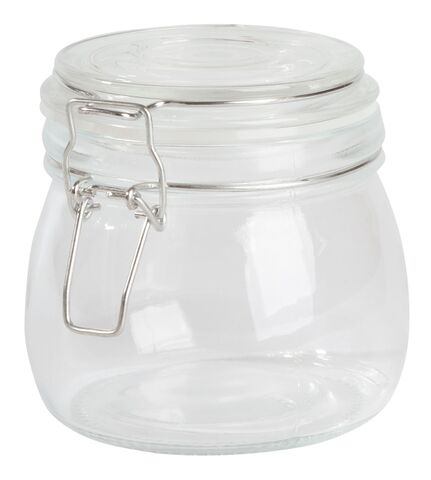 Стеклянная банка для хранения продуктов CLICKY M, объем ок. 500 ml