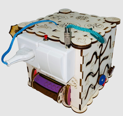 БизиКуб с Электрикой 16x16x16 см