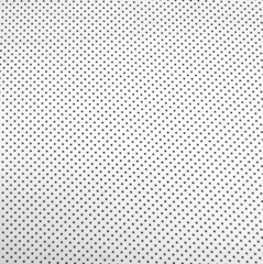 Ткань плательная Кашибо чёрный горох на белом, d 0,4 см