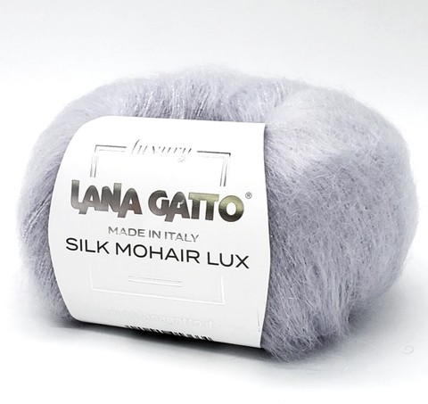 Пряжа Lana Gatto Silk Mohair Lux 6033 жемчуг