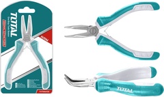 Мини тонкогубцы изогнутые 115мм THTMN456