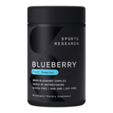 Концентрат черники 800 мг, Blueberry Concentrate 800 mg, Sports Research, 60 капсул 1