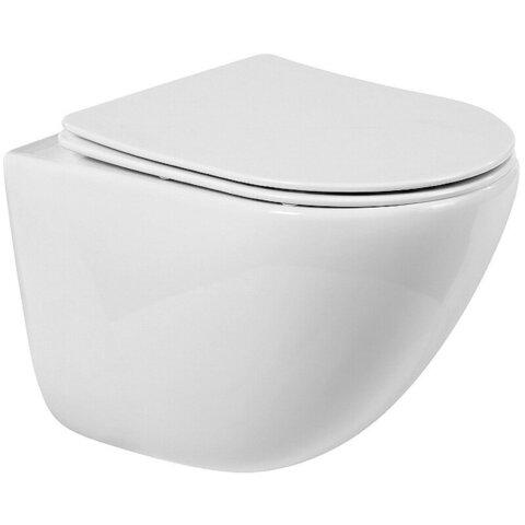 Унитаз подвесной безободковый BelBagno AMANDA BB051CHR