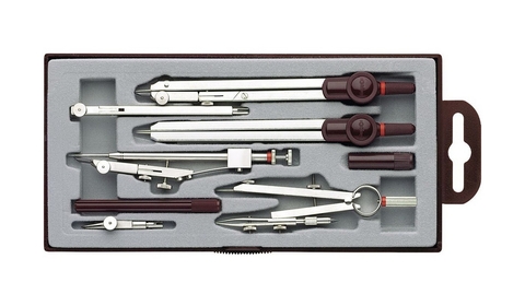 Готовальня Rotring Centro, 8 предметов (S0233410)