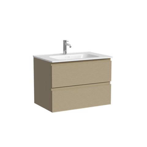 Тумба SANCOS подвесная Folk 2я цв. Cappuccino, FL70CP