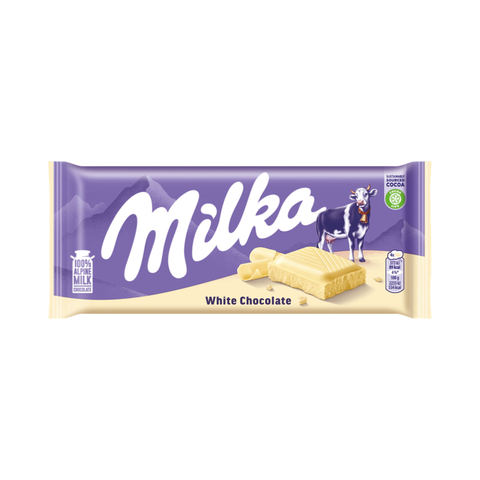 Шоколад Milka White 90гр