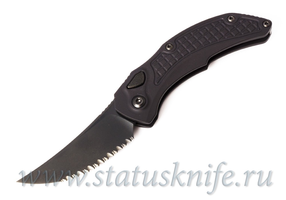Нож Microtech Bastinelli 268A-3DLCTSH Brachial Serrated Shadow