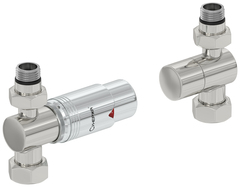 Автоматический терморегулятор Сунержа прямой (G 1/2" НР х G 3/4" НГ)