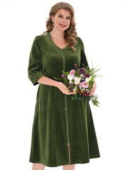 4074 Халат на молнии