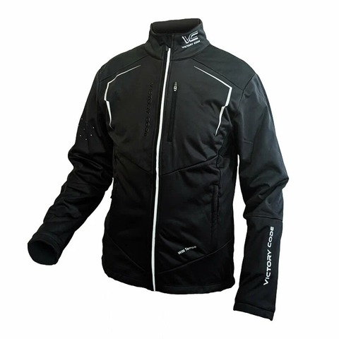 Утеплённая лыжная куртка Victory Code Win Tempo Black