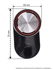 Пластиковый, выдвижной держатель наушников